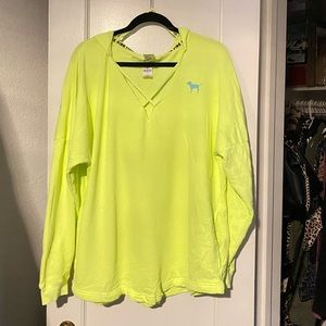 Pink Victoria’s Secret hoodie